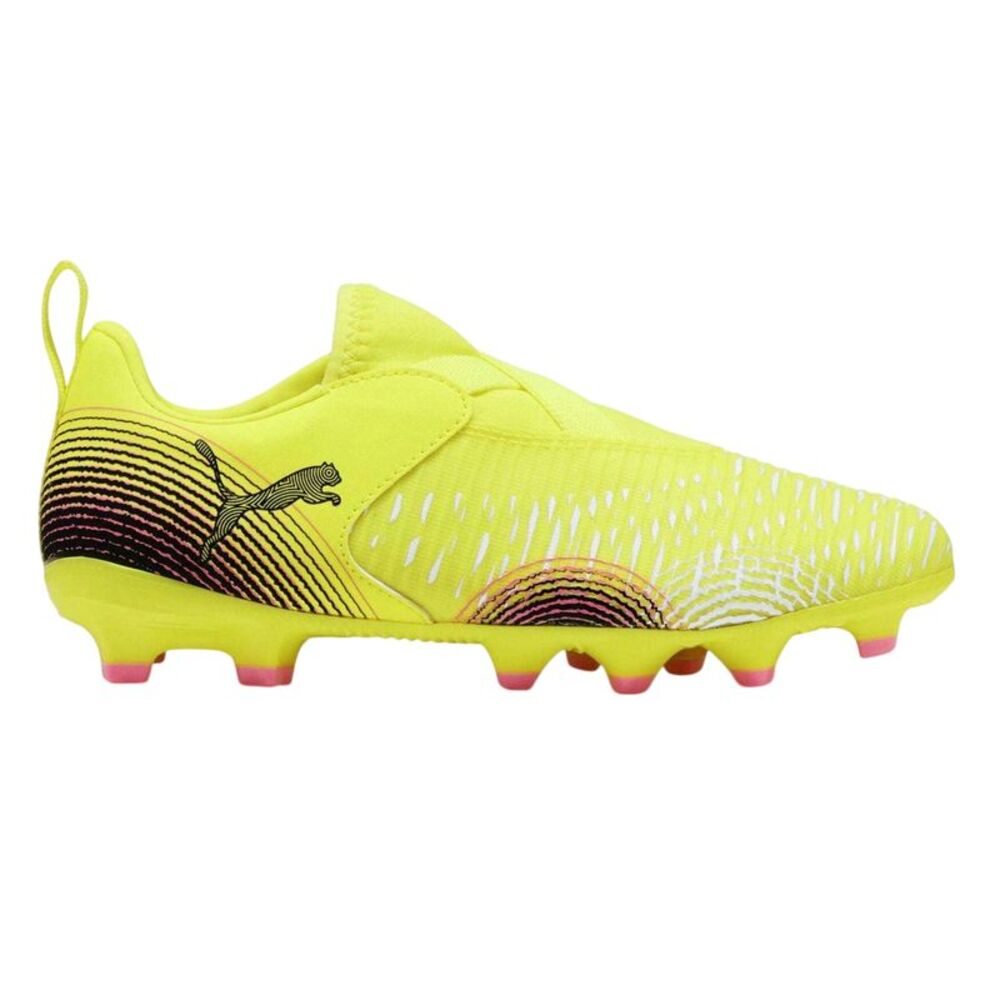 Puma Childrens/Kids Future 8 Match Firm Ground Football Boots / Yellow